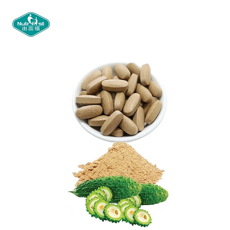 Tabletas de melón amargo para la salud de la piel OEM de personalización personalizada Nutrifirst