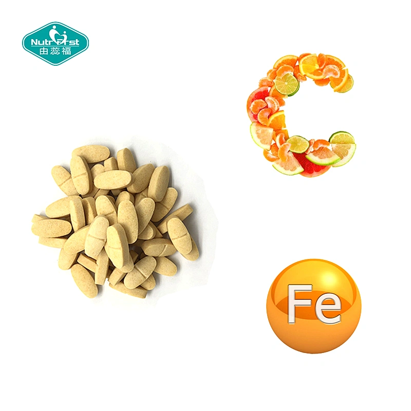 Customize Formula Custom Label Multivitamin Folic Acid Beet Root Extract Iron Supplements Tablets with Vitamin B