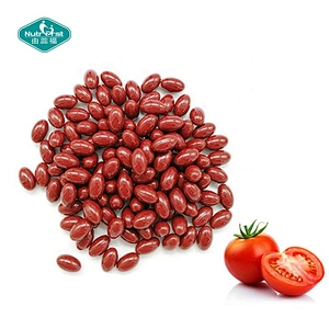 Nutrifirst Tomato Extract Powder Lycopene 10mg Antioxidant Soft Gel Capsule with Customized Package