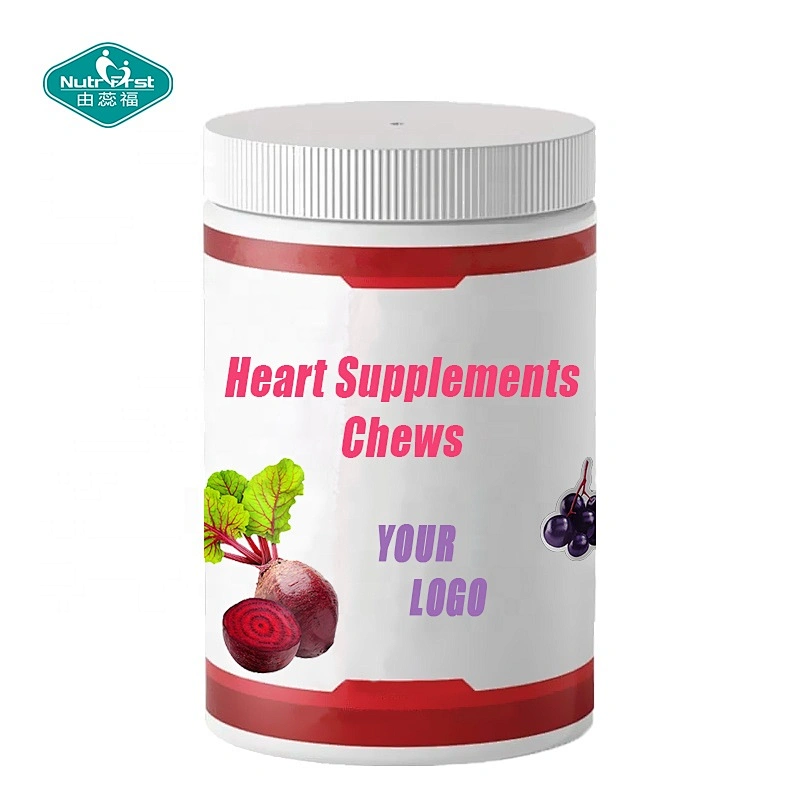 Nutrifirst Customized OEM ODM Heart Supplements Non-GMO Grape Seed Beet Root Extract Chewable Tablets