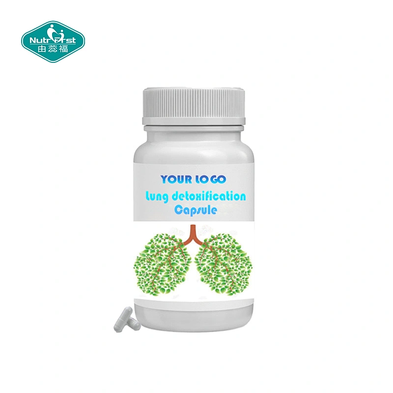 Lung Supplenents Mullein Leaf Marshmallow Stinging Nettle Root Extract Eliminate Phlegm Capsule for Lung Health