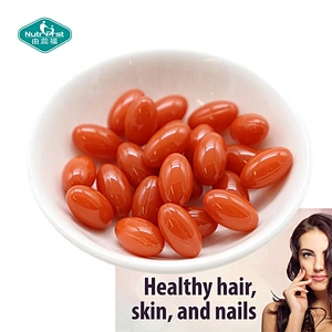 Nutrifirst White Label Health Supplements Multivitamin Hair Skin Nails Capsules Multi Vitamins Mineral Biotin Softgel