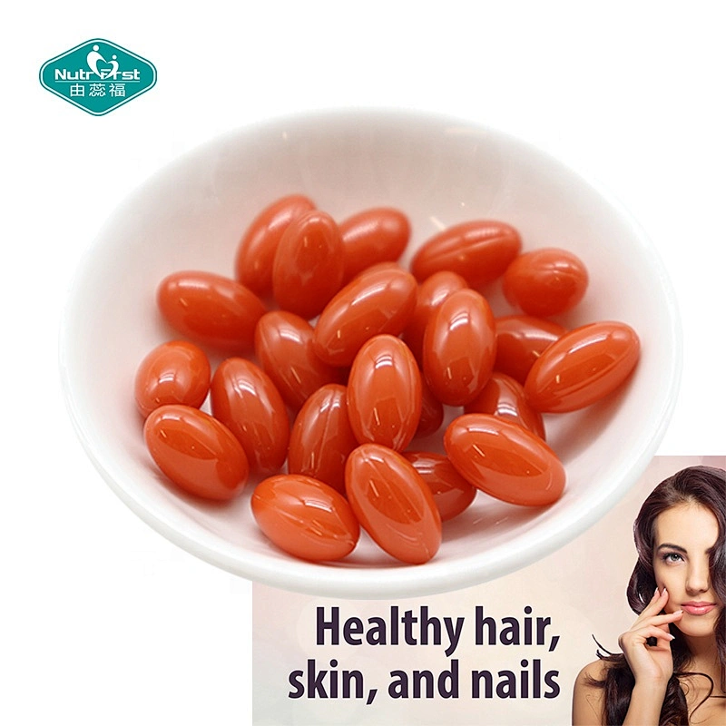 Nutrifirst White Label Health Supplements Multivitamin Hair Skin Nails Capsules Multi Vitamins Mineral Biotin Softgel