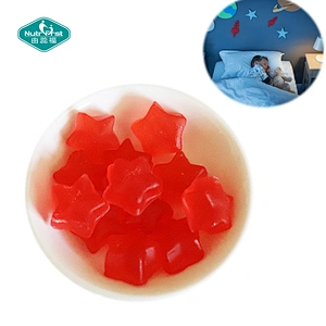 Health Supplement Improve Sleep Quality Kids Children Melatonin Sweet Gummy for Mental Relaxation