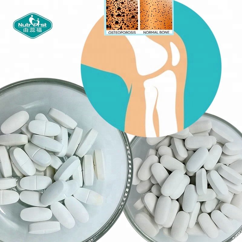 Suplementos de apoyo para la rodilla articular Nutrifirst, tabletas de fórmula a medida con compuesto de colágeno y ácido hialurónico de glucosamina