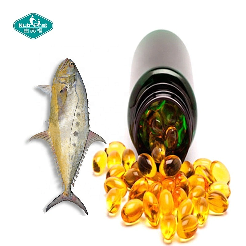 Private label Customized Health Supplements Fish Oil Omega-3 Deep Sea Fish Oil Brain Health Softgel 1000mg