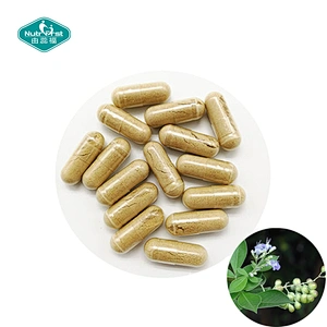 Nutrifirst PMS Suplemento de alivio Vitamina B6 Extracto de planta Cápsulas de formulación compleja para el equilibrio hormonal de las mujeres
