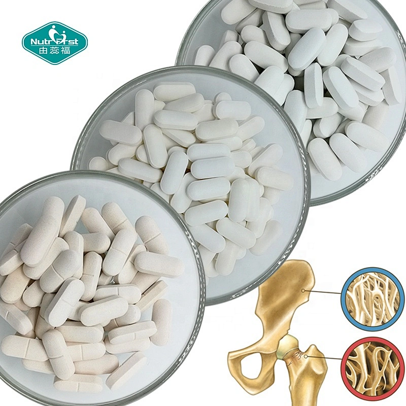 Private Label Calcium Supplements High Absorption Calcium Magnesium Vitamin D3 Tablets for Bone Density