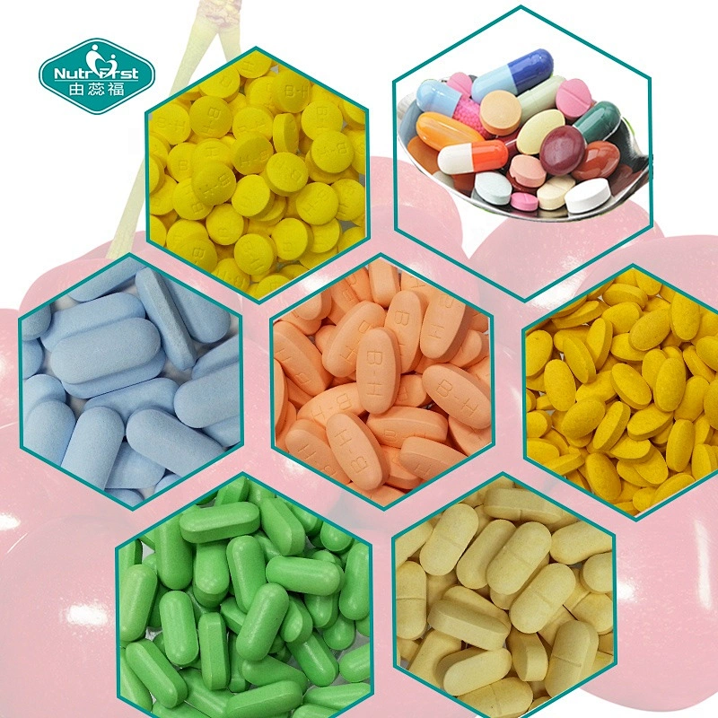Nutrifirst contiene tabletas masticables complejas de mezcla de enzimas múltiples de papaína para la absorción de nutrientes
