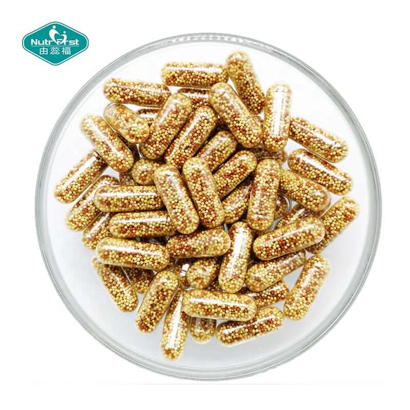 Powerful Hair Skin Nails Time Released Supplements Supplier Microbead Capsules with Multi-vitamin Micro-pellets