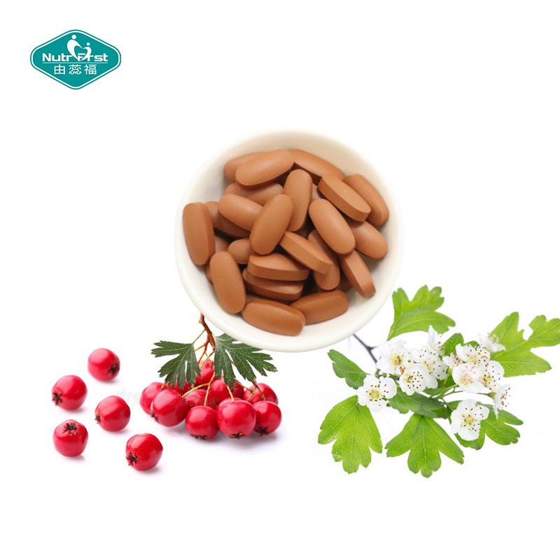 Nutrifirst Custom Customization OEM Improve Heart Health Benefits Hawthorn Tablets