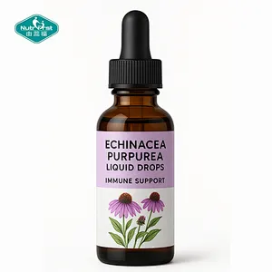 Bespoke Package Herbal Supplement Echinacea Purpurea Liquid Drops Immune Support with Multivitamins