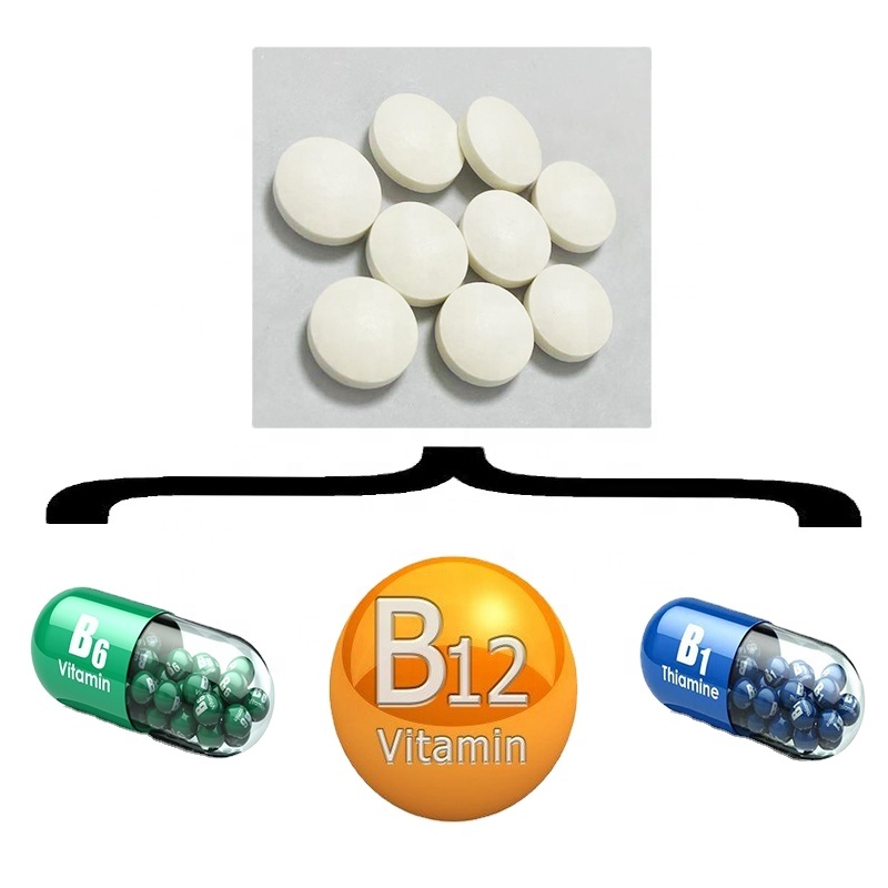Nutrifirst Immune Booster Healthcare Suplementos de vitamina B Vitamina B1 B2 B3 B5 B6 B12 Tabletas de complejo mineral