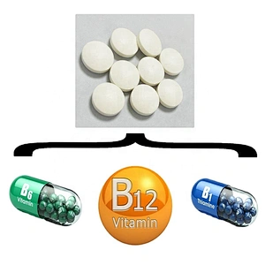 Nutrifirst Immune Booster Healthcare Vitamin B  Supplements Vitamin B1 B2 B3 B5 B6 B12 Mineral Complex Tablets