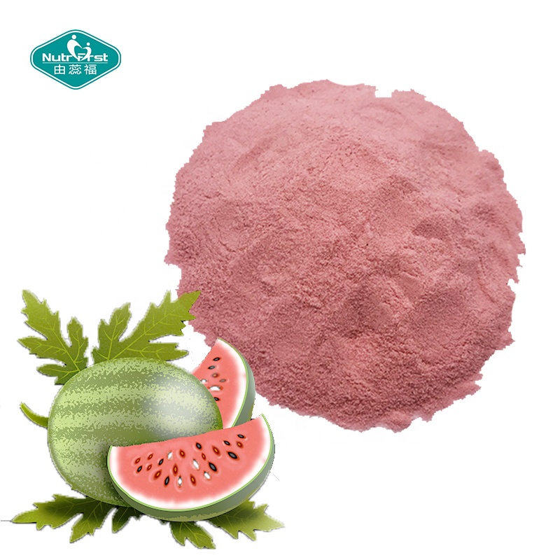 Polvo de bebida instantánea de jugo de extracto de fruta de sandía secado por aspersión personalizado con paquete a medida