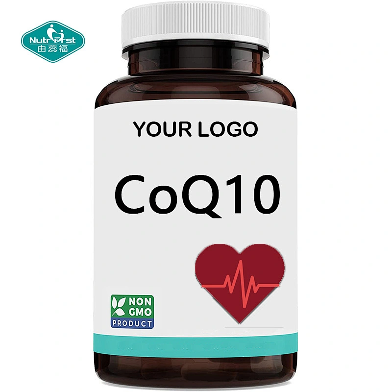 Nutrifirst Customized Top Grade Energy Supplement Coenzyme CoQ10 Softgel Capsule in Bulk for Heart Health