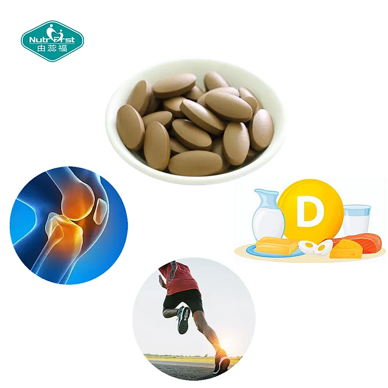 Nutrifirst Custom Customization OEM Tablets With Calcium Vitamin D3