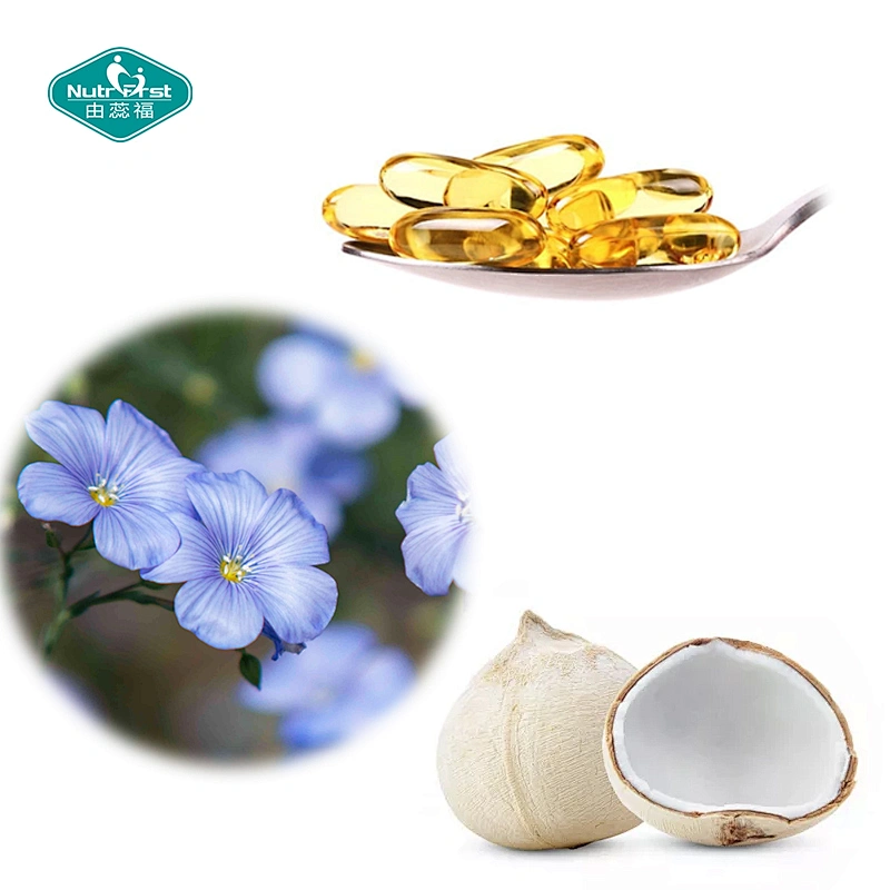Bespoke Packing Advanced Formula Gut Health Probiotic Blend Flaxseed Oil Softgel for Immune Support