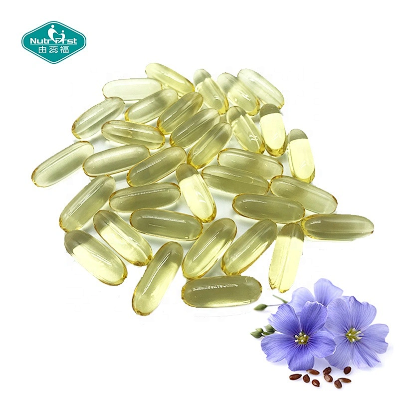 Nutririst Aceite de borraja orgánico prensado en frío y aceite de linaza 1000 mg Cápsula blanda vegana con Omega3 6 9 Aceite de pescado