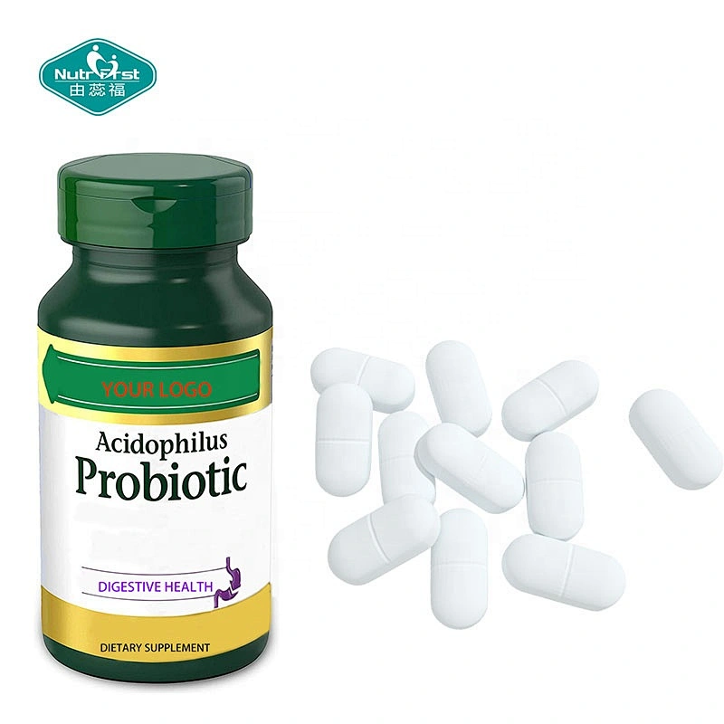Suplemento digestivo Premix Acidophilus Probiótico Bacillus Coagulans Multi-Strains Tablet para la salud intestinal