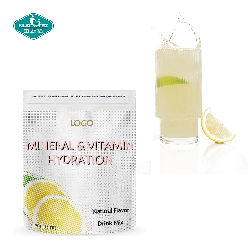 Gluten-free Sport Exercise Supplement Hydration Electrolytes Water Replenish Multivitamin Magnesium Calcium Drink Powder