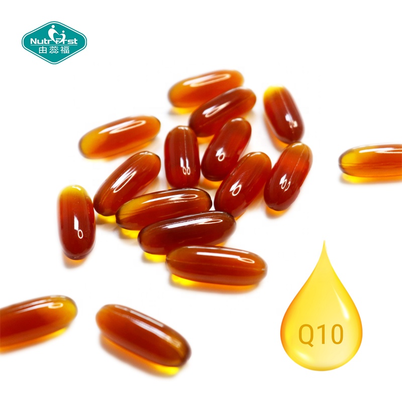 Nutrifirst Absorption Fat Soluble CoQ10 Coenzyme Q10 Ubiquinol Antioxidant Supplier for Heart Health Soft Gel