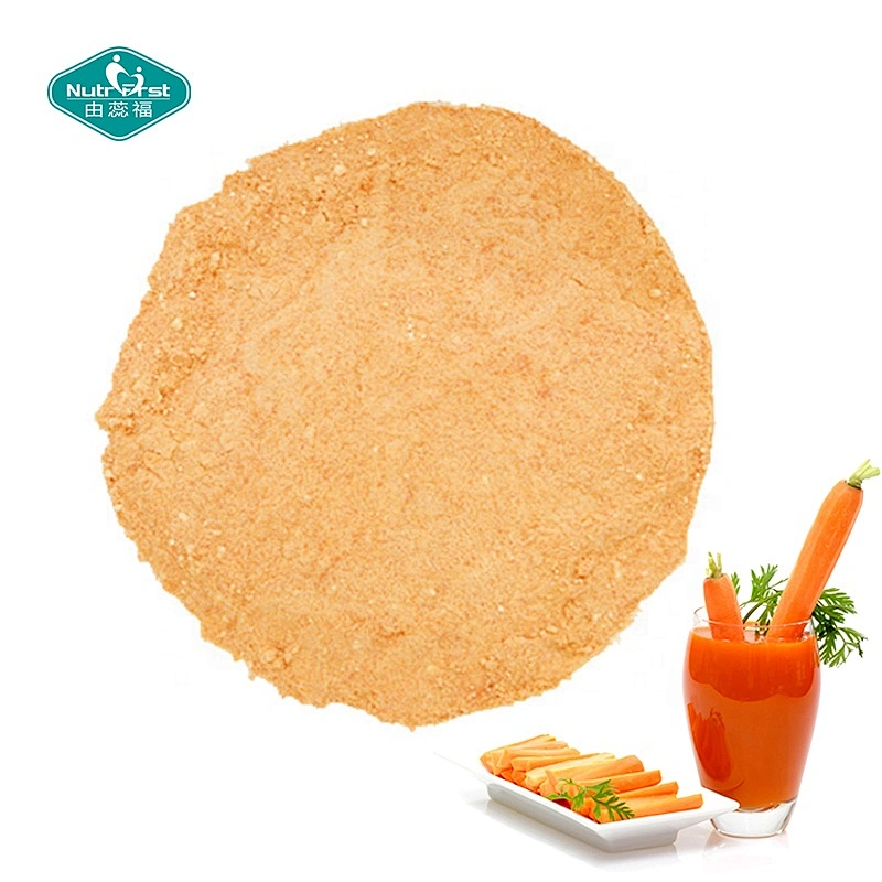 Extracto de zanahoria orgánico liofilizado en polvo de concentrado soluble en agua de extracción sólida Nutrifirst