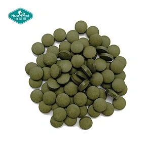 Clorella orgánica a granel 100% pura personalizada y polvo/cápsula/tableta de espirulina con precio de fábrica