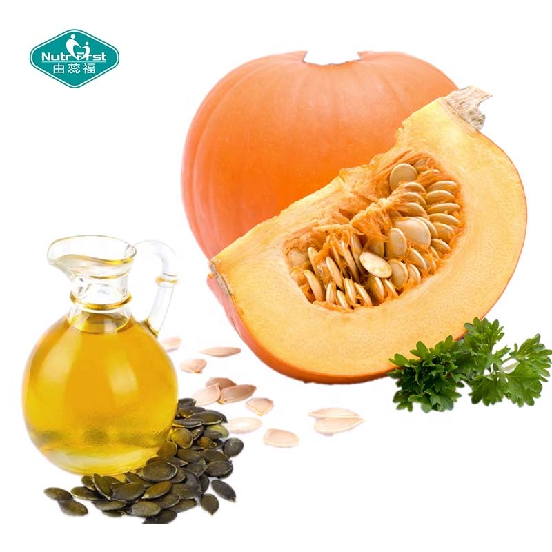 Suplemento del sistema genital masculino, cápsula de aceite de extracto de semilla de calabaza orgánica de 1000mg, cápsula blanda para la salud de la próstata