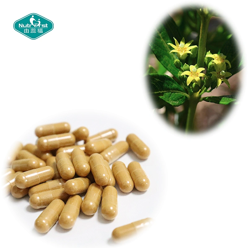 OEM Customized Formulation Hormone Balance Herbal Extract Fadogia Agrestis Ashwagandha Vegan Pill Capsule