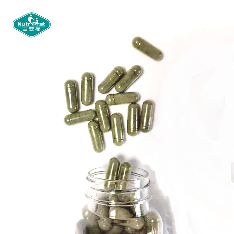 Nutrifirst Cápsulas de Chlorella Espirulina orgánica vegana alta en proteínas Pared celular rota para todos, no para mujeres embarazadas