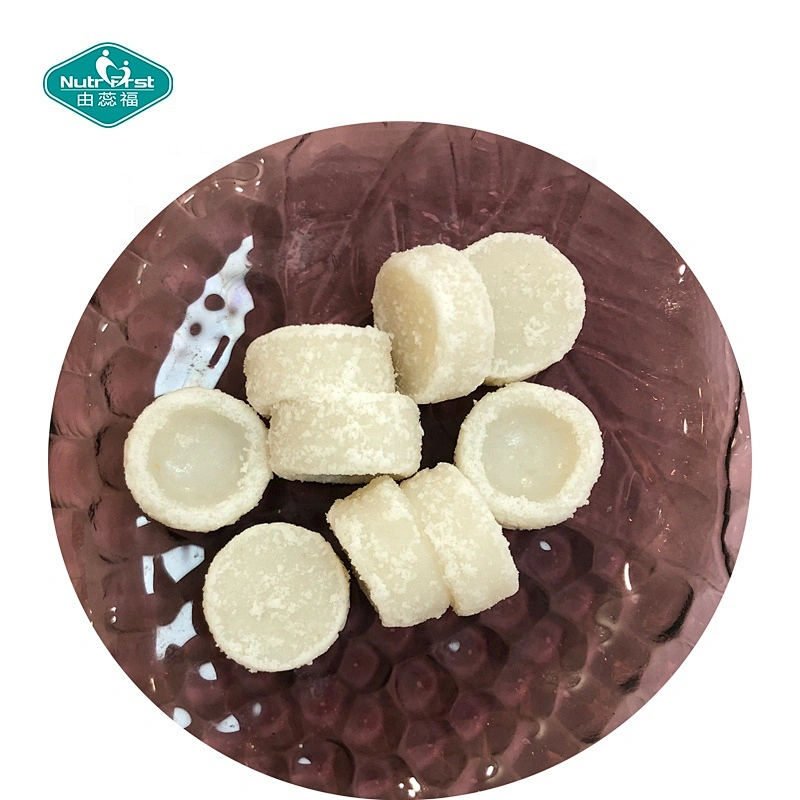 Suplementos gomosos de densidad ósea con formulación a medida Gomitas de caramelo de calcio con vitamina D3 con paquete personalizado