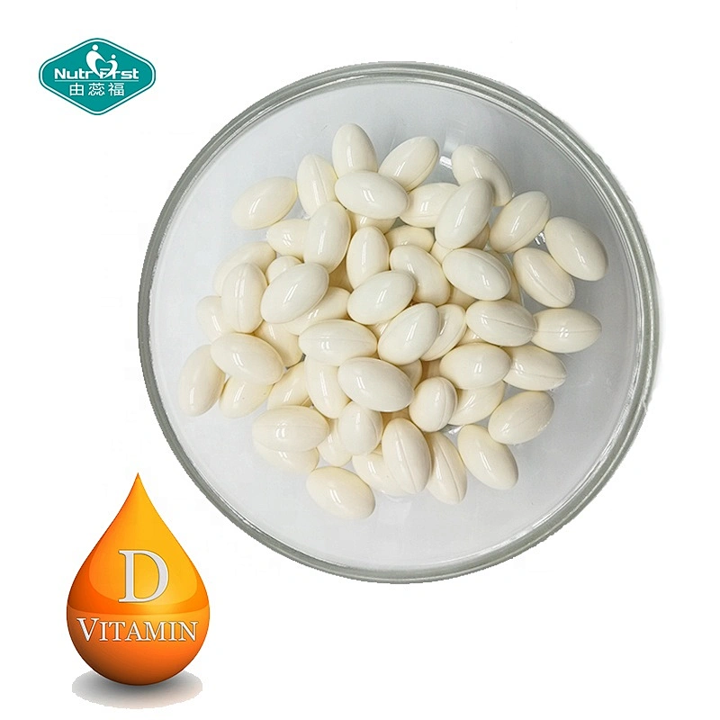 Cápsulas líquidas de colecalciferol de vitamina D3 vegana personalizadas por el cliente Softgel VD3 vitamina D3 5000iu para la salud ósea