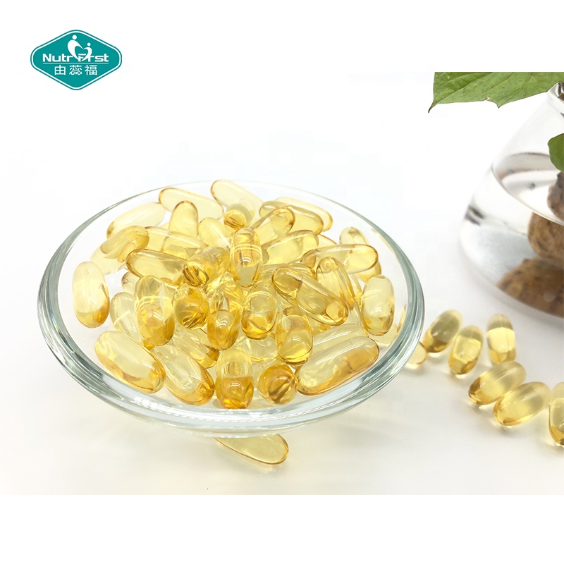 Fabricantes de productos nutricionales Halal 1000mg Omega 3 Aceite de pescado Suplemento para la salud del cerebro Booster Softgel