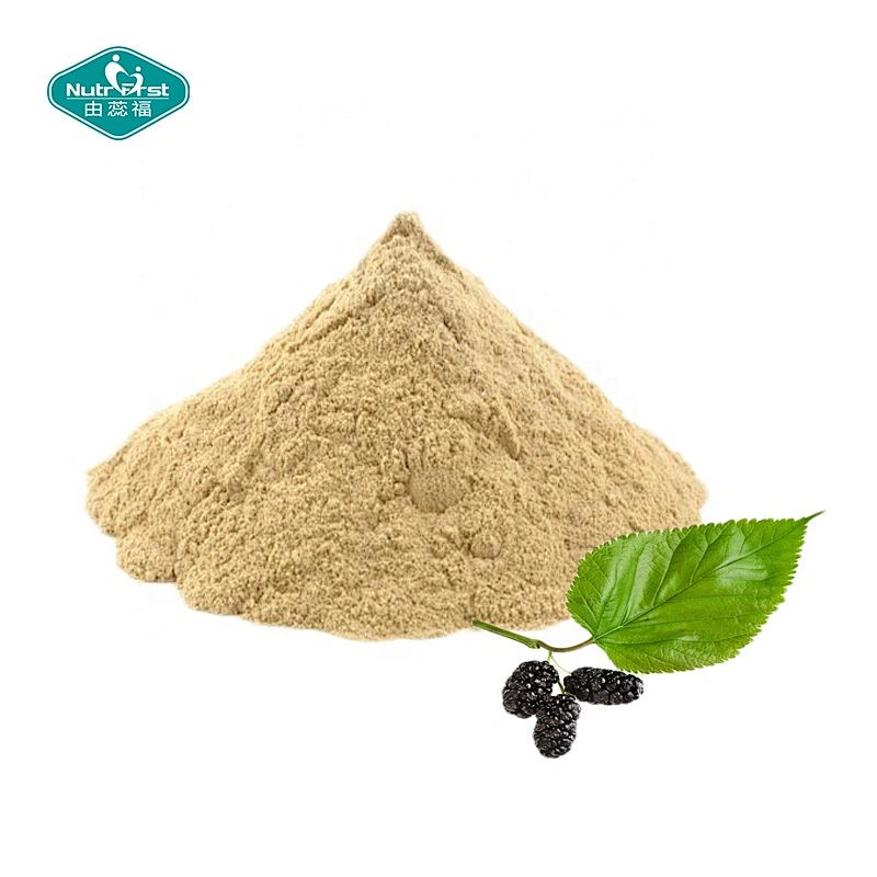 Manufacturer Wholesale Mulberry Leaf Extract Powder Sodium Magnesium Chlorophyllin Deoxynojirimycin Powder 1% DNJ