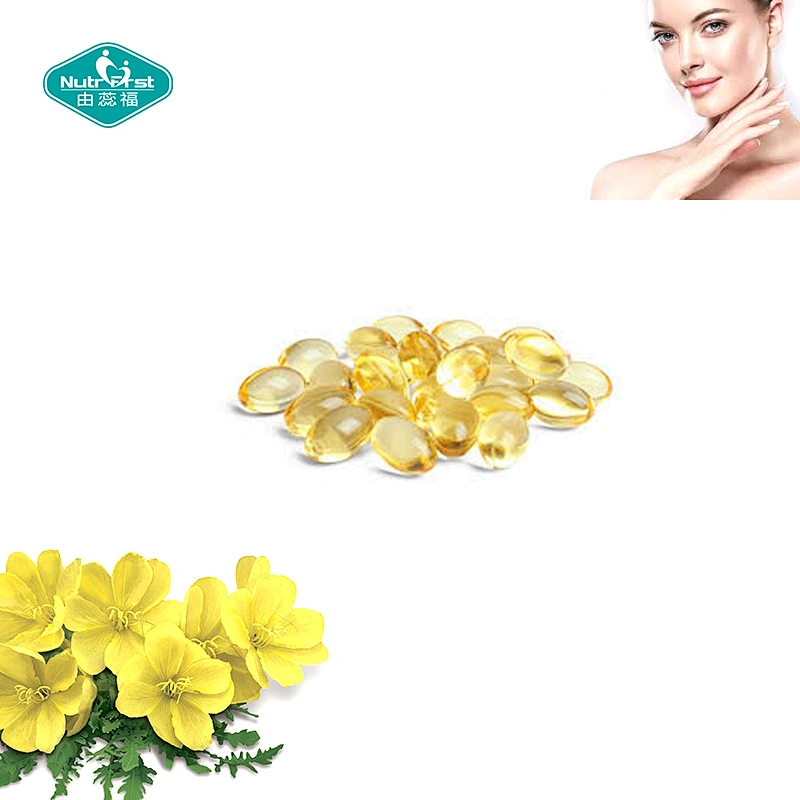 Customize Formula Herbal Supplement Halal EPO Evening Primrose Oil Vegan Soft Gels 1000mg Capsule in Bulk