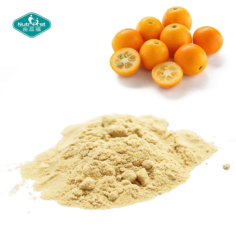 Nutrifirst Food Grade Natural Raw Material Freeze Dried Fruit Extract Water Soluble Kumquat Powder