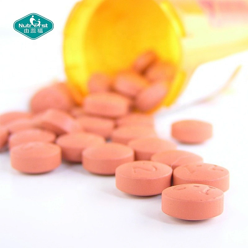 Suplementos antioxidantes OPC extracto de granada tabletas para blanquear la piel L-glutatión con curcumina