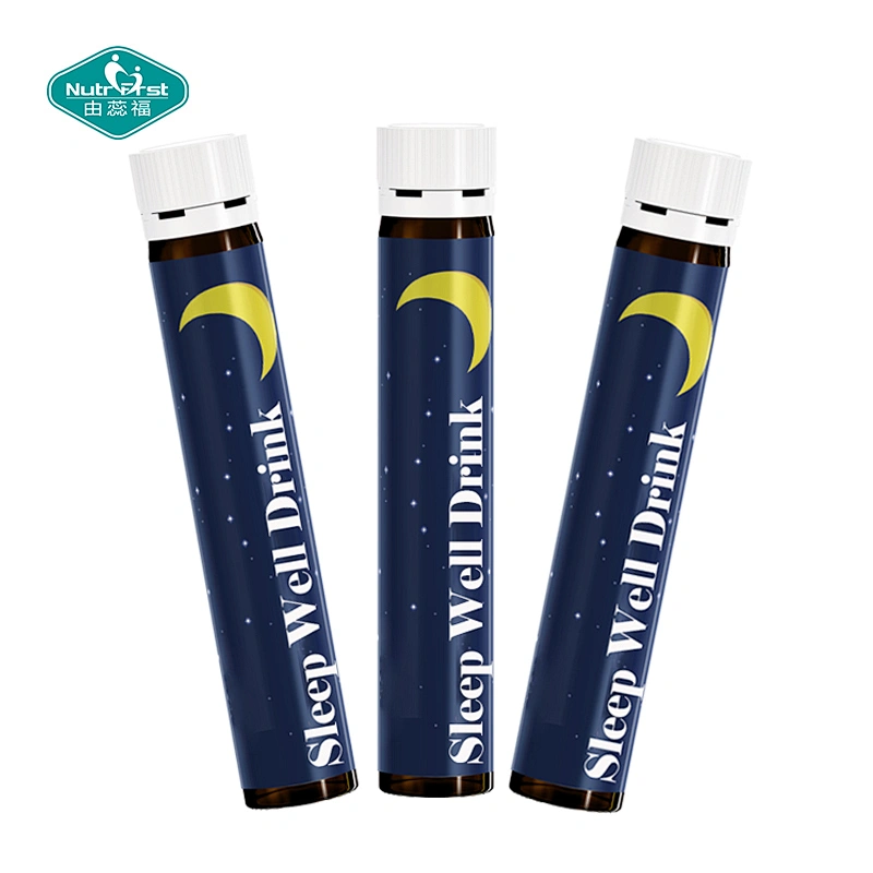 Customized Flavour Formula Plant Extract Melatonin Oral Liquid Sleep Aid Drink for Sleep Well