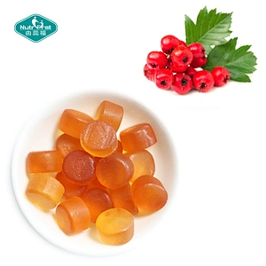 Caramelo gomoso del extracto de la baya del espino de la fruta herbaria de la salud del corazón de la etiqueta privada del OEM