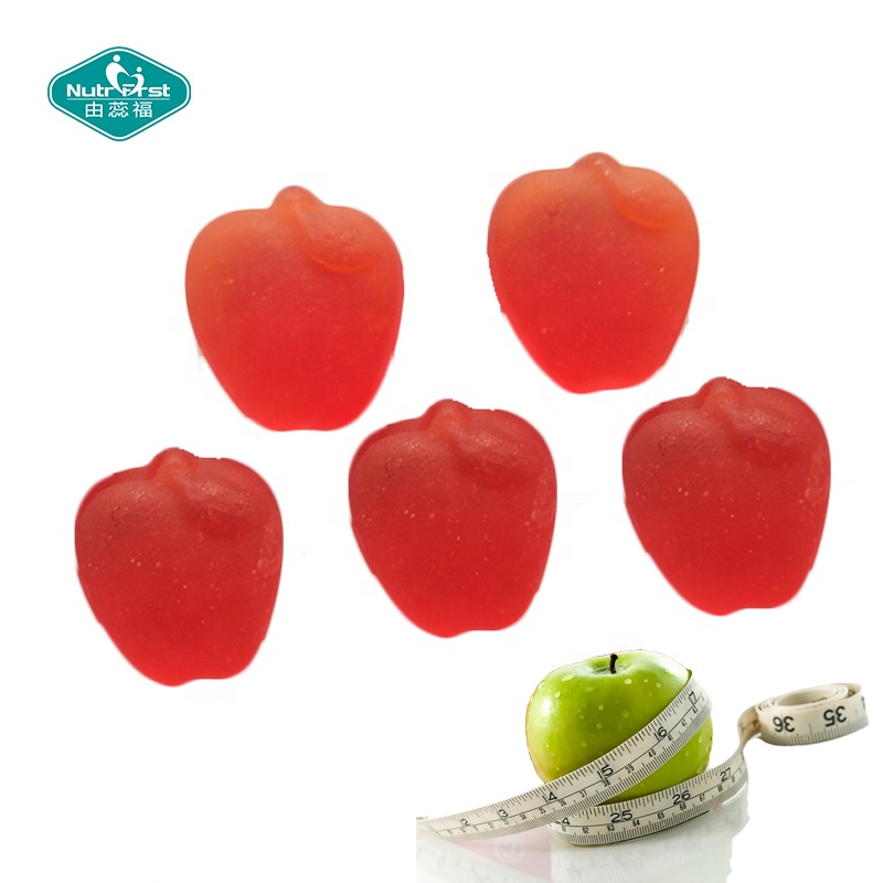 Nutrifirst personalizar logotipo adelgazante suplemento alimenticio vegano multivitamínico vinagre de sidra de manzana caramelo gomoso
