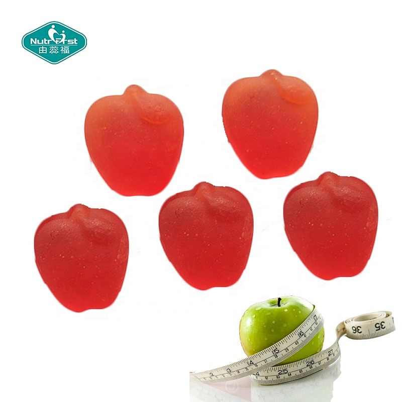 Nutrifirst personalizar logotipo adelgazante suplemento alimenticio vegano multivitamínico vinagre de sidra de manzana caramelo gomoso