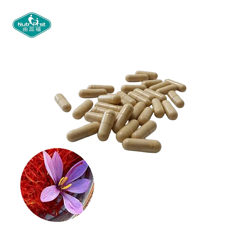 Nutrifirst Saffron Extract Capsules Boosts Energy & Mood Supports Eye & Heart Health Dietary Supplement