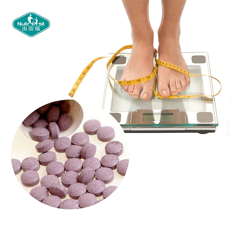 Private Label Herbal Supplement Pill Multivitamin Acai Berry Green Tea Extract Vegans Tablets