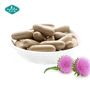 Private Label CGMP Certificated OEM Pure Organic Silymarin Extract Milk Thistle Oil Softgel Supplier