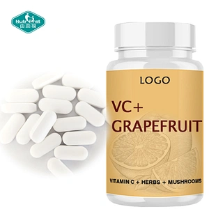 Contract Customized Manufacturer Herb Mushroom Extract Vitamin C Tablet