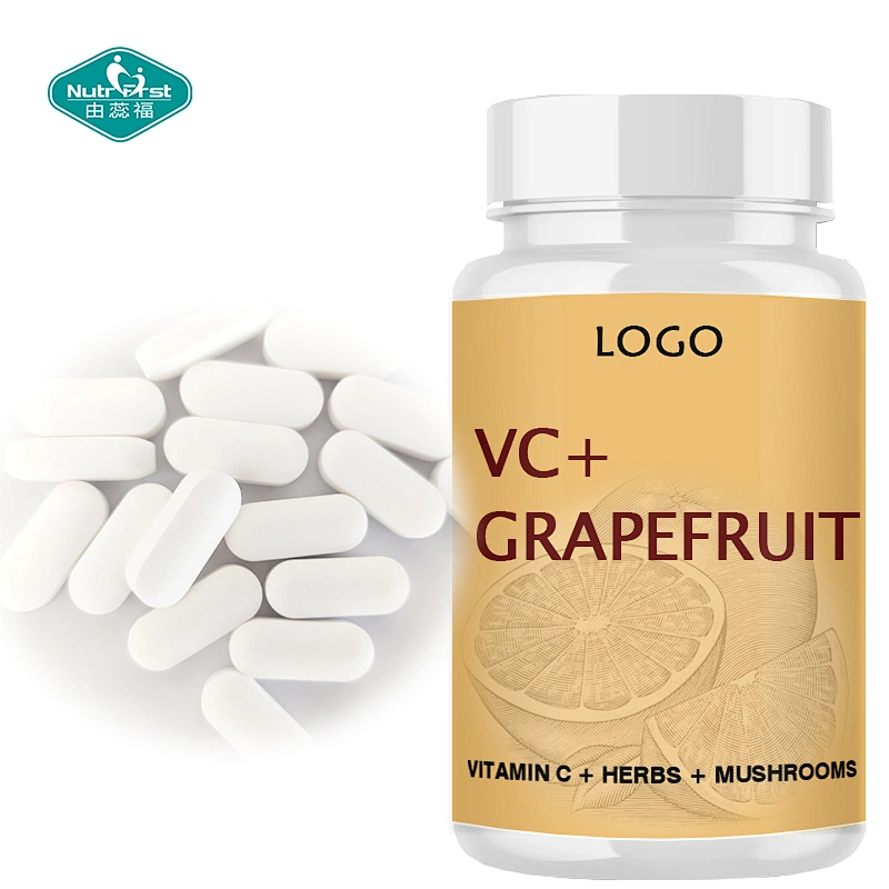 Contract Customized Manufacturer Herb Mushroom Extract Vitamin C Tablet