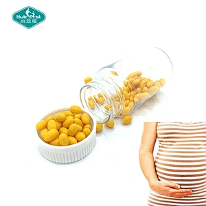 Pregnant Women Nutritional Supplement Ferrous Iron Folic Acid Vitamin B9 Soft Capsule Customized Packaging