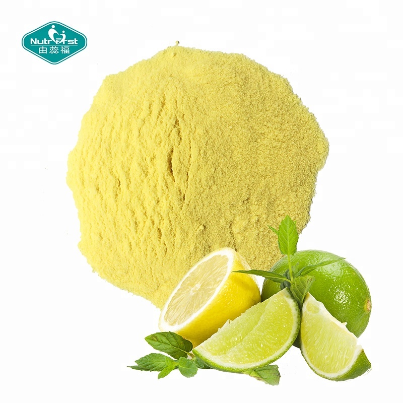 Nutrifirst Organic Fruit Extract Supplier Lemon Fruit Freeze Dried Lime Powder for Lemon Tea and Dessert Cake