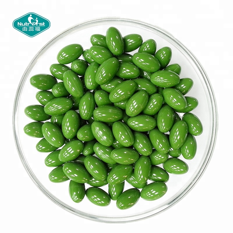 Nutrifirst Beauty Products Cápsula adelgazante de marca privada Cápsulas de L-carnitina de cápsulas blandas de té verde con embalaje a medida